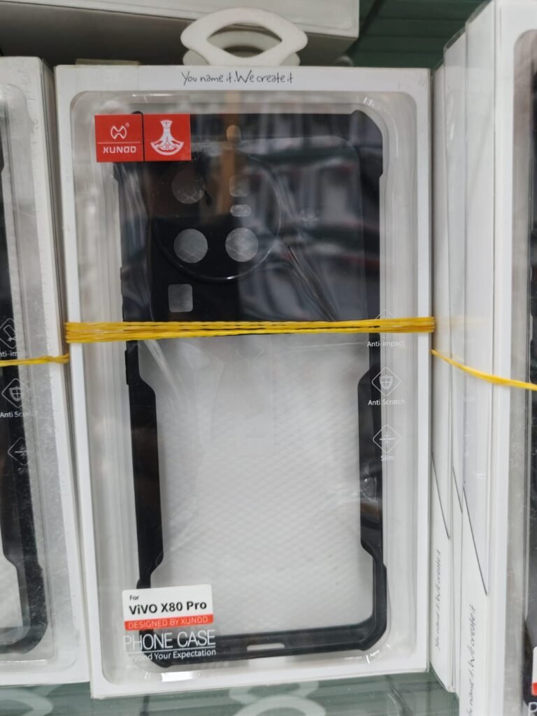 VIVO X80 Pro XUNDD Transparent Shockproof Bumper Protective Cover Case