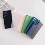 1 Stylish Coloful 0.4mm Ultra Thin Frosted Matte Case