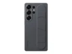Galaxy S25 Ultra Standing Grip Case, Black & Gray - Image 5