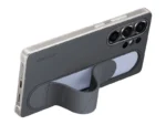 Galaxy S25 Ultra Standing Grip Case, Black & Gray - Image 3