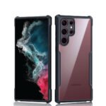 Samsung Galaxy S22 Ultra XUNDD Military Grade Drop Tested] Slim Clear Back with Shockproof Soft TPU Bumper Case