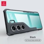 TECNO CAMON 40 Pro 5G XUNDD Anti-drop Airbags TPU PC Transparent Matte Laser Pattern Cover - Image 2