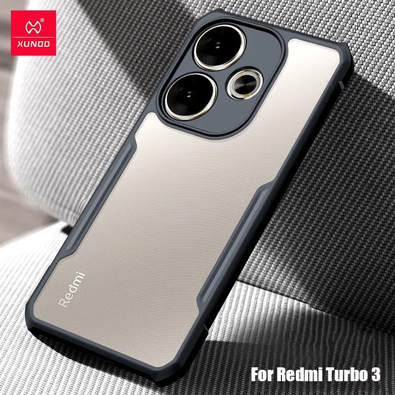 Xundd-For-Airbag-Shockproof-Bumper-Camera-Protection-Case-For-Xiaomi-Redmi-Turbo-3.jpg Xundd For Airbag Shockproof Bumper Camera Protection Case For Xiaomi Redmi Turbo 3 / POCO F6 - Image 1