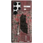 Youngkit Futuristic Circuit Samsung Galaxy S22 & S23 Ultra Case - Image 3