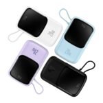 Baseus Qpow Pro Digital Display Fast Charge Power Bank 10000mAh 20W iPhone Edition White (With: Simple charging cable Type-C 3A 0.5M)