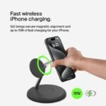 Belkin BoostCharge Pro 3-in-1 Magnetic Wireless Charging Stand with Qi2 15W - Image 6