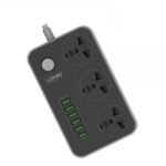 LDNIO SC3604 3 Socket with 6 USB Port Power Strip - Image 2