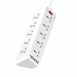 LDNIO SC10610 Power Strip With 10 Sockets & 30W 6-Port USB Charger