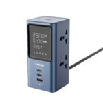 LDNIO SC2 45W PD Charger, 2500W Universal Power Strip with LED