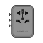 Momax 1-World 20W 3-Port+AC Travel Adapter - Image 3