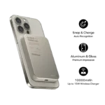 Momax Q.Mag X1 Magnetic 15W Wireless Power Bank 10000mAh - Gen 2 - Image 3