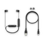 Sony WI-C300 Wireless In-Ear Headphones, Black - Image 3