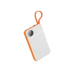 WiWU Wi-P007 10000mAh PD Fast Charge Power Bank Built In Type C Cable