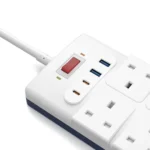 WiWU Wi-S009 PS842 20W GaN 12 in 1 Desktop Power Strip - Image 4