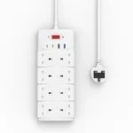 WiWU Wi-S009 PS842 20W GaN 12 in 1 Desktop Power Strip - Image 3