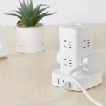 Youpin Opple Power Strip Socket 2.4A Fast Charging 2500W Multifunctional Vertical 3 USB 8 Standard Sockets Plug
