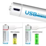 AIVR USB-C Rechargeable Batteries (4 pcs) AAA & AA - Image 2