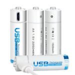 AIVR USB-C Rechargeable Batteries (4 pcs) AAA & AA