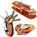 Aluminum Smart Key Holder Organizer Clip Folder Keychain Pocket Tool - Image 2