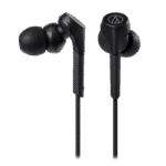 Audio Technica ATH-CKS550XiS BK SOLID BASS Hi-Res Audio In-Ear Headphones