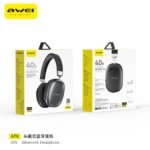 Awei AT8 Wireless Overhead Earphone with 40Hour Music Playtime - Image 3