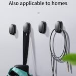 Baseus 4Pcs Hooks Organizer Storage for USB Cable Headphone Key