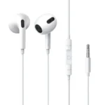 Baseus H17 3.5mm lateral in-ear Wired Earphone (White)