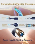 Bebird EarSight Plus Flexible Otoscope Light - Ear Wax Removal Tools with Camera - Image 3