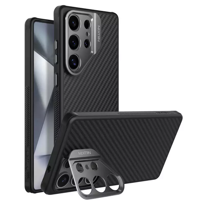 Nillkin-CarboProp-Magnetic-MagSafe-Fine-Hole-Version-Aramid-Fiber-Armor-Case-for-Samsung-Galaxy-S25-Ultra.webp Nillkin CarboProp Magnetic MagSafe Fine Hole Version Aramid Fiber Armor Case for Samsung Galaxy S25 Ultra - Image 1