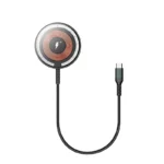 WiWU M14 15W Magnetic Wireless Transparent High Tech Charging Pad for iPhone 12/13 Series - Image 5