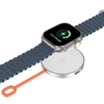 WiWU Wi-W037 3-in-1 Magnetic Wireless Charger Dock For Phone - Image 3