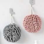 XIAOMI MIJIA Chenille Hand Towel Bathroom Absorbent Microfiber Hand Towel Ball Quick Dry Microfiber Towels Kitchen Accessories