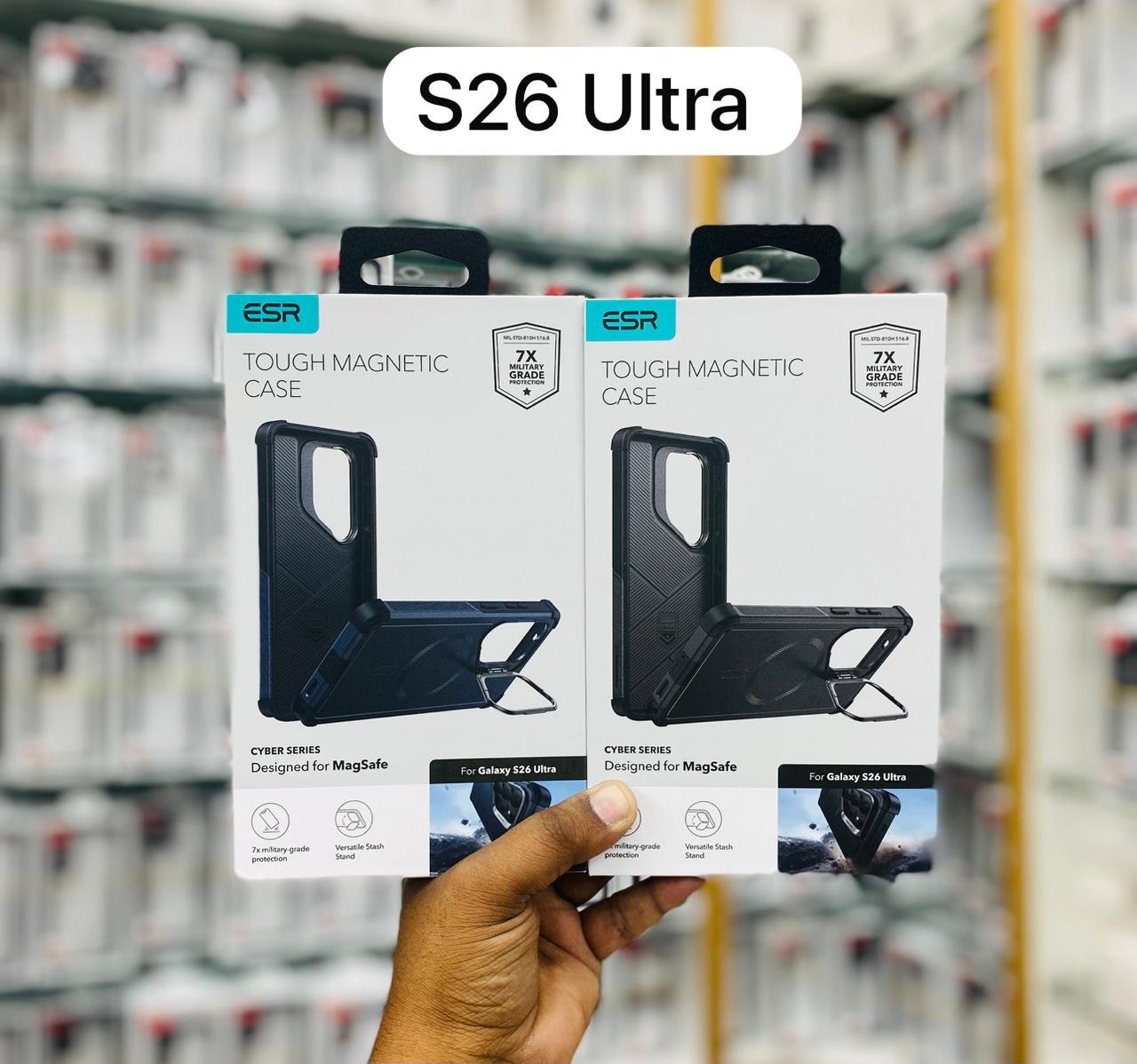 ESR Tough Magnetic Magsafe Case For Samsung Galaxy S26 Ultra ESR Tough Magnetic Magsafe Case For Samsung Galaxy S26 Ultra - Image 1