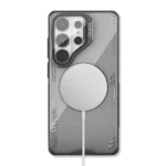 Nillkin Iceblade CamProp MagSafe® Compatible Case with Transparent Black Camera Cover Galaxy S26 Ultra