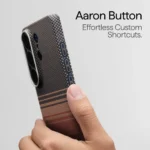 Pitaka Edge Case Sunset for Samsung Galaxy S26 Ultra With Aaron Button - Image 3